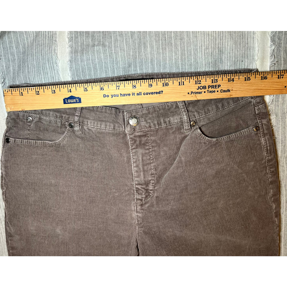 Talbots Straight Flawless Five Pocket Corduroy Pants Size 10 - Picture 8 of 8